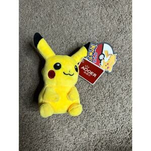 NWT Pokemon Pikachu Aoger 4” Pikachu Plush RARE Asia Only Exclusive